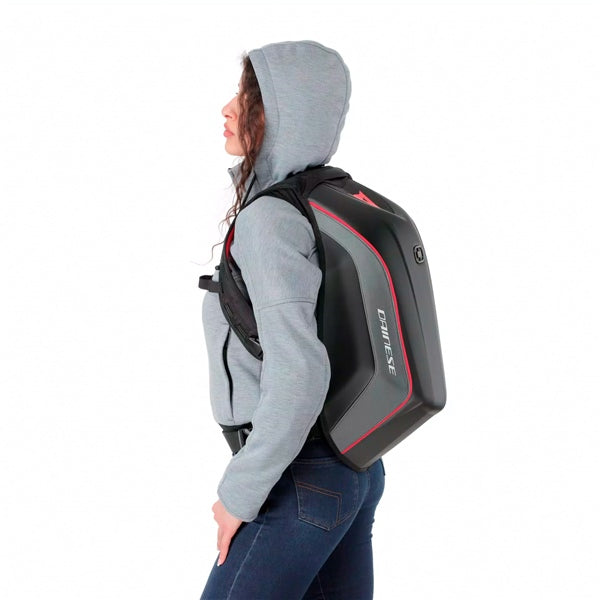 Dainese D-Mach 2 Backpack Black/Gray/Red - Driven Powersports