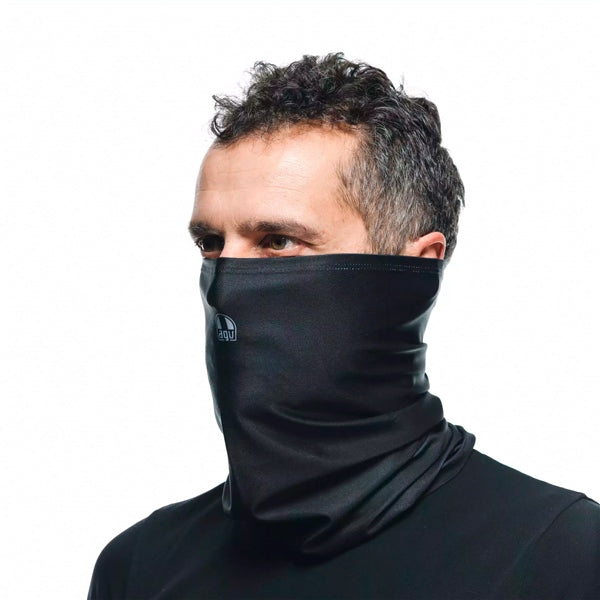 Dainese Neck Gaiter - AGV Black - Driven Powersports