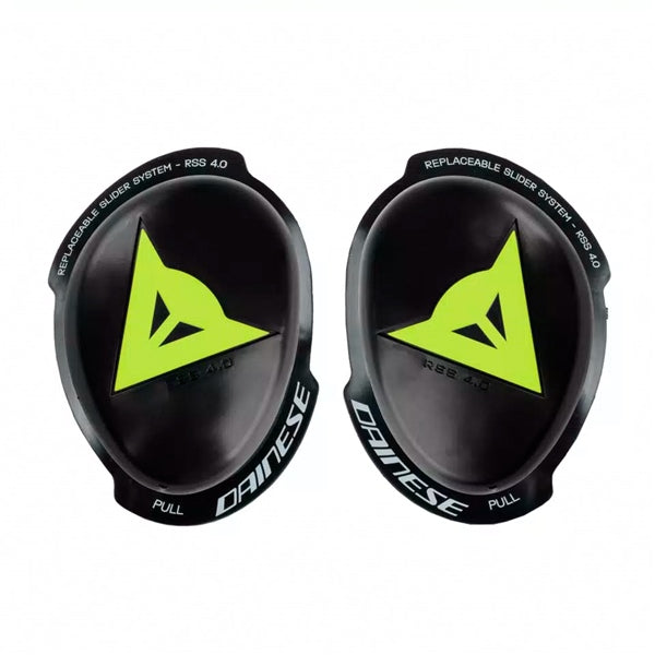 Dainese RSS 4.0 Knee Slider Kit Yellow - Driven Powersports