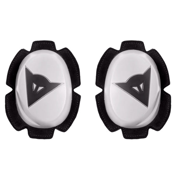 Dainese Pista Knee Slider White/Black - Driven Powersports