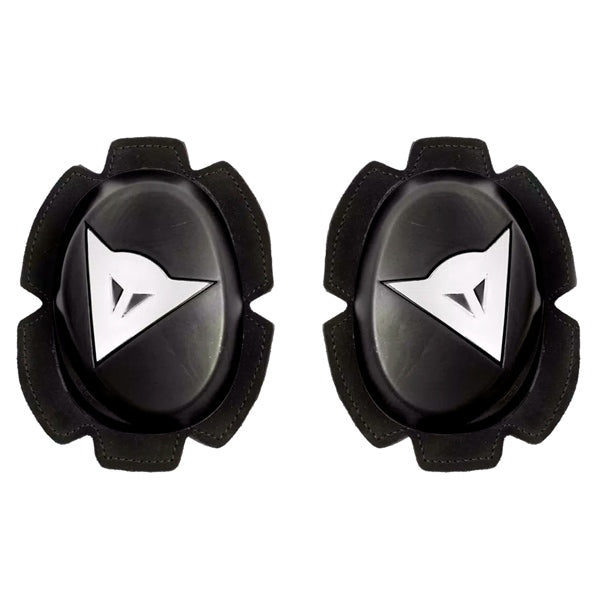 Dainese Pista Knee Slider Black/White - Driven Powersports
