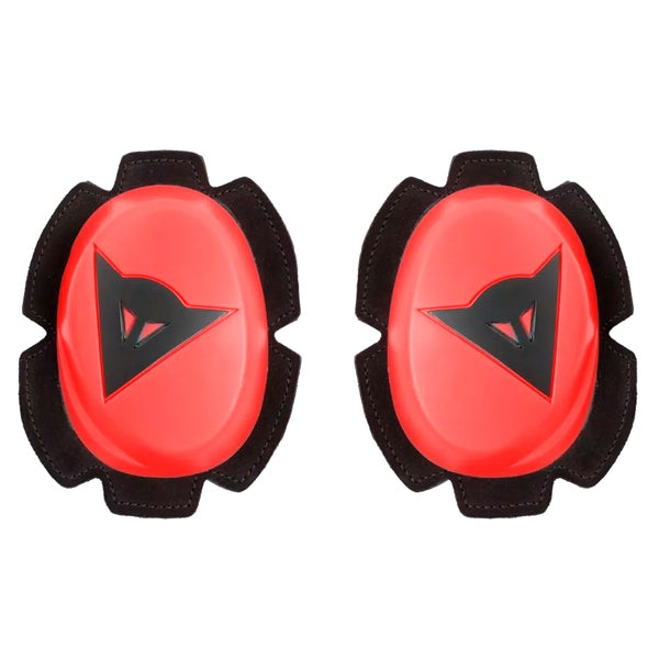 Dainese Pista Knee Slider Fluo Red/Black - Driven Powersports