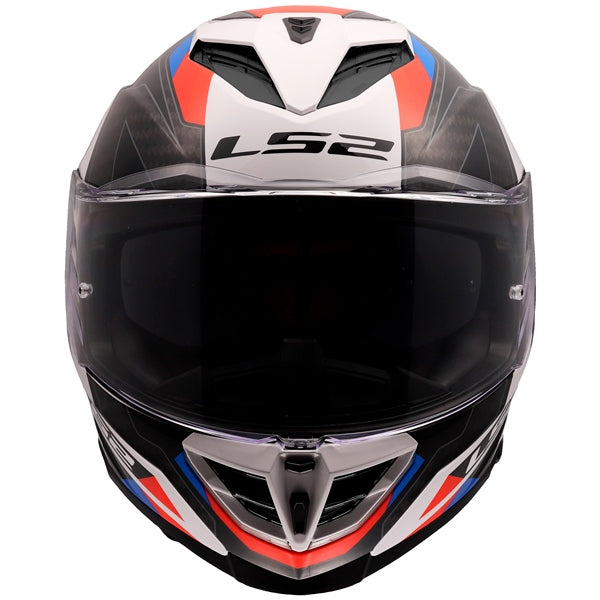 LS2 Storm III Full-Face Helmet Sporty White/Blue/Red XS - Driven Powersports