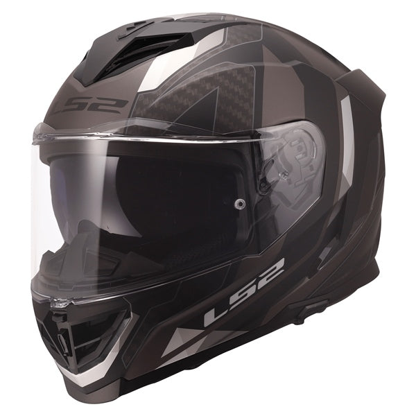 LS2 Storm III Full-Face Helmet Sporty Matte Black/Gray 3XL - Driven Powersports