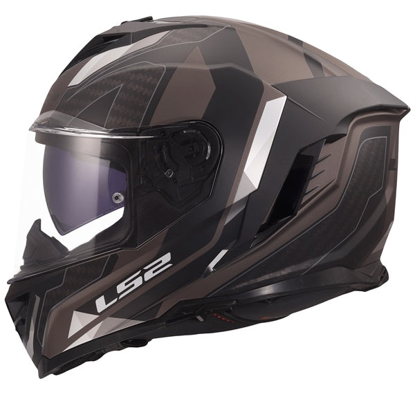 LS2 Storm III Full-Face Helmet Sporty Matte Black/Gray 3XL - Driven Powersports