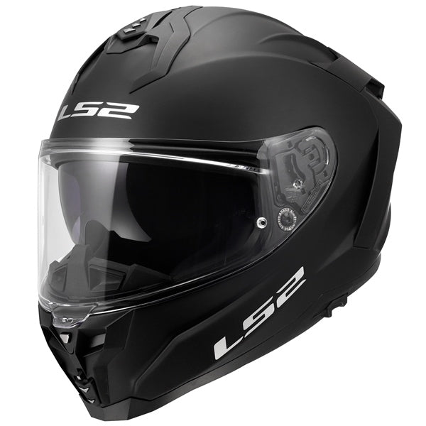LS2 Challenger II Full-Face Helmet Solid Matte Black 2XS - Driven Powersports