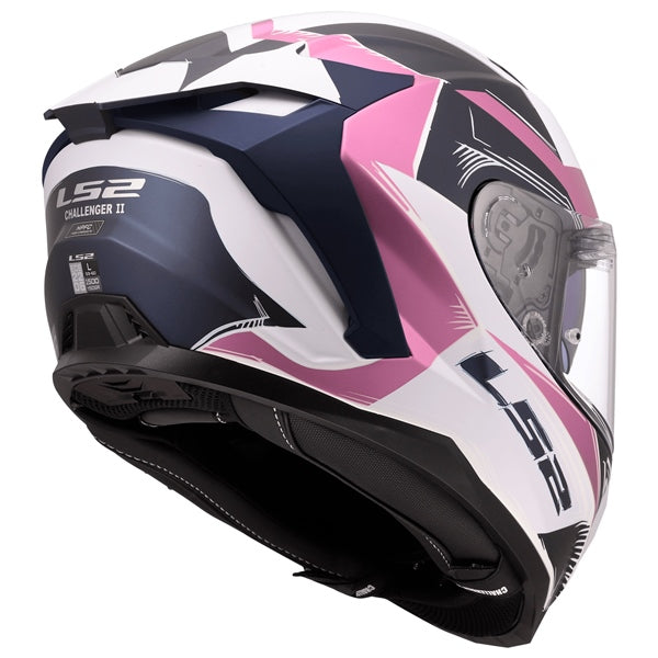 LS2 Challenger II Full-Face Helmet Flaman L - Driven Powersports