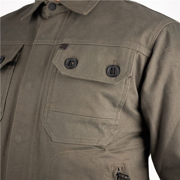 Oxford OA Heist Jacket Green XL UK / 52 EU / 42 US - Driven Powersports