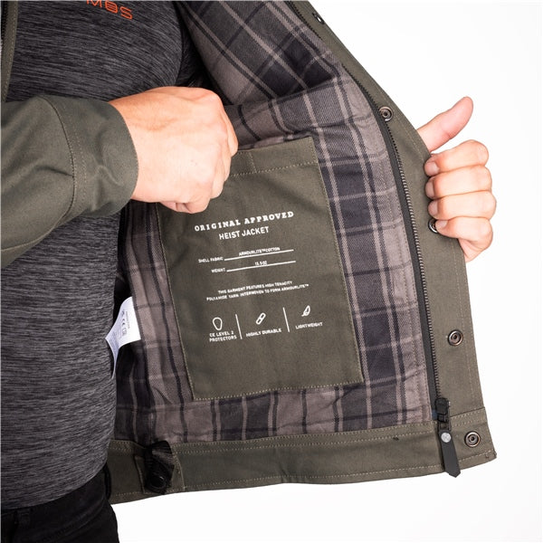 Oxford OA Heist Jacket Green XL UK / 52 EU / 42 US - Driven Powersports