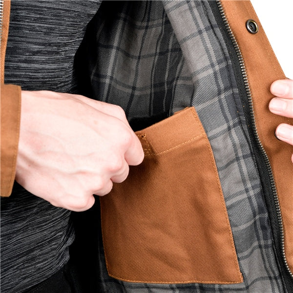 Oxford OA Heist Jacket Tan 3XL UK / 56 EU / 46 US - Driven Powersports