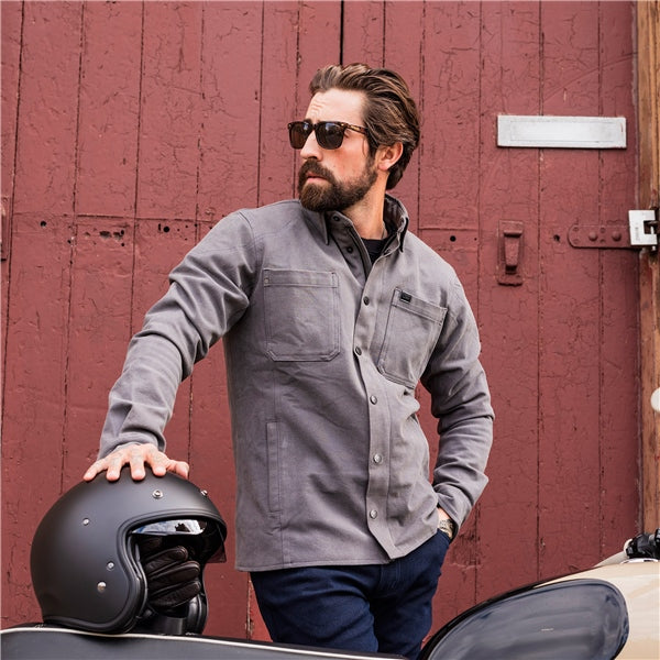 Oxford Ridgeback AA Thermal Shirt S UK / 46 EU / 36 US Gray - Driven Powersports