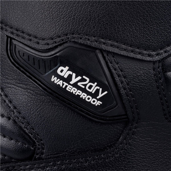 Oxford Code 1.0 Boots - Mid-calf 7.5 US / 40 EU Black/Fluorescent yellow - Driven Powersports