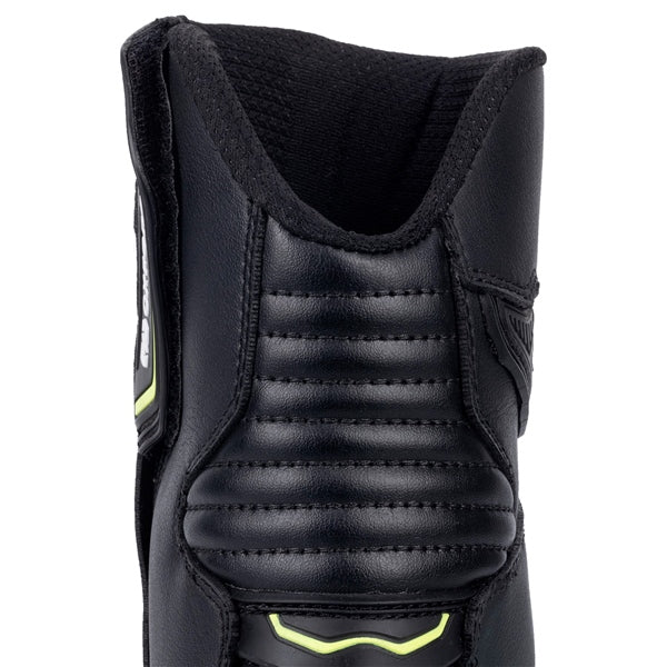 Oxford Code 1.0 Boots - Mid-calf 7.5 US / 40 EU Black/Fluorescent yellow - Driven Powersports
