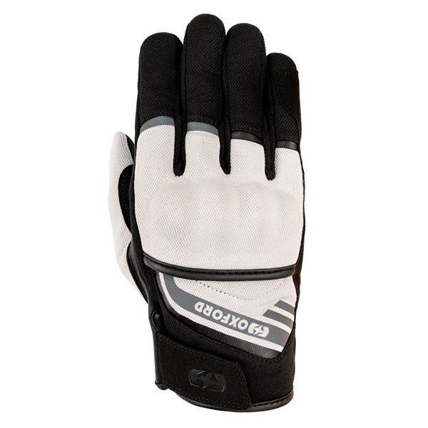 Oxford Dakar 1.0 Gloves - Men Silver/Black 3XL - Driven Powersports
