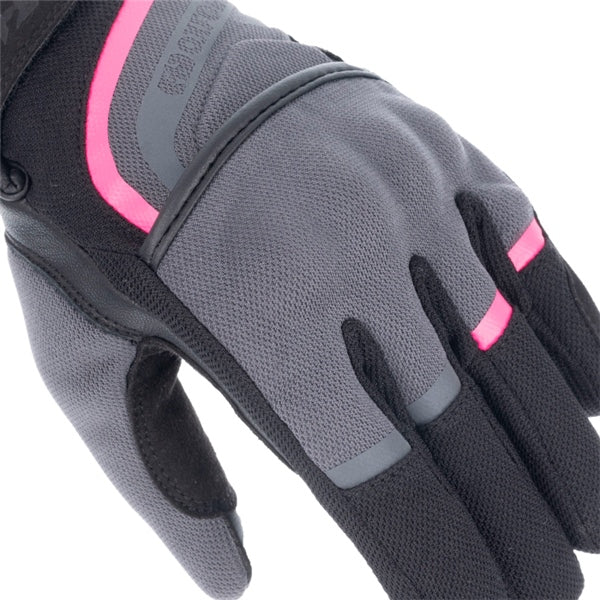 Oxford Dakar 1.0 Gloves - Women Charcoal/Pink XS - Driven Powersports
