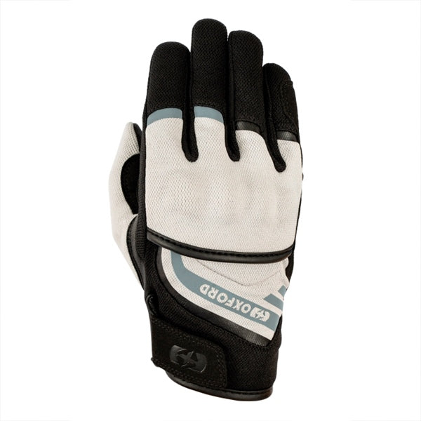 Oxford Dakar 1.0 Gloves - Women Silver/Black XS - Driven Powersports