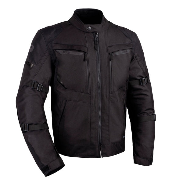 Oxford Toronto 1.0 Jacket Stealth Black 4XL UK / 58 EU / 48 US - Driven Powersports