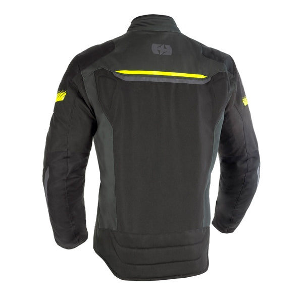 Oxford Toronto 1.0 Jacket Black/Green/Fluo 2XL UK / 54 EU / 44 US - Driven Powersports