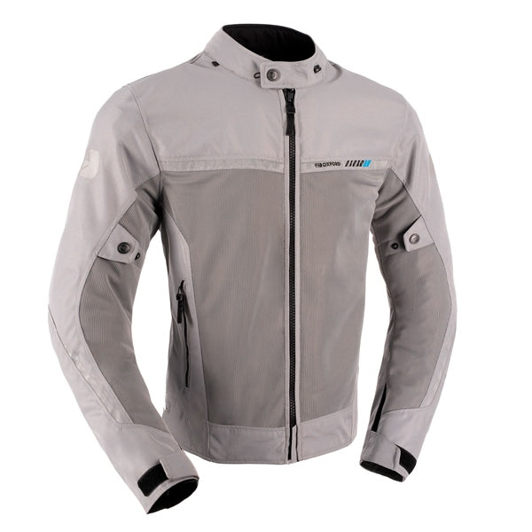 Oxford Arizona 2.0 Air Jacket - Men Gray S UK / 46 EU / 36 US - Driven Powersports