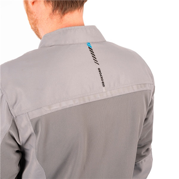 Oxford Arizona 2.0 Air Jacket - Men Gray S UK / 46 EU / 36 US - Driven Powersports