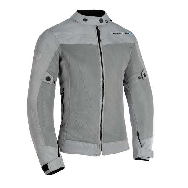 Oxford Arizona 2.0 Air Jacket - Women Gray 10 UK / 38 EU / 6 US - Driven Powersports
