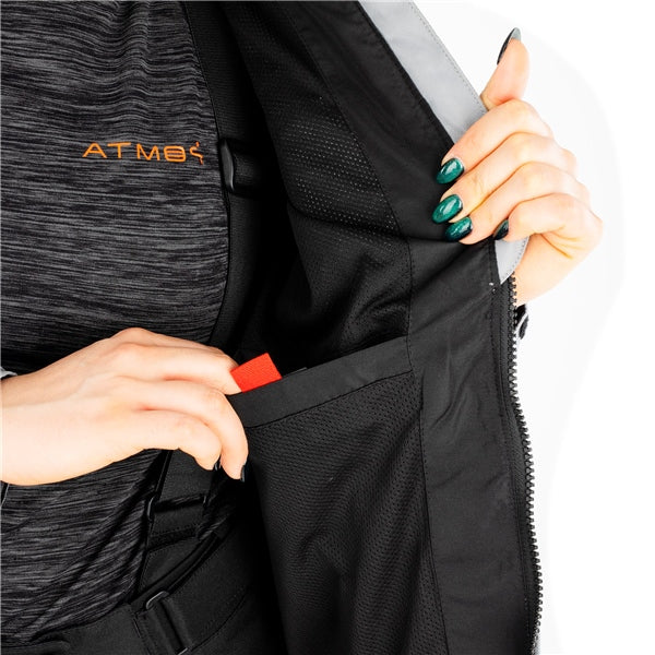 Oxford Arizona 2.0 Air Jacket - Women Gray 10 UK / 38 EU / 6 US - Driven Powersports