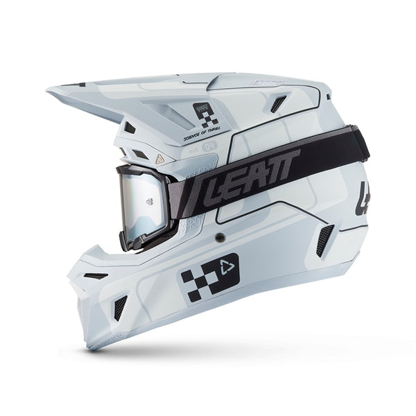 Leatt 8.5 Off-Road Helmet Kit V27 - Gray M - Driven Powersports