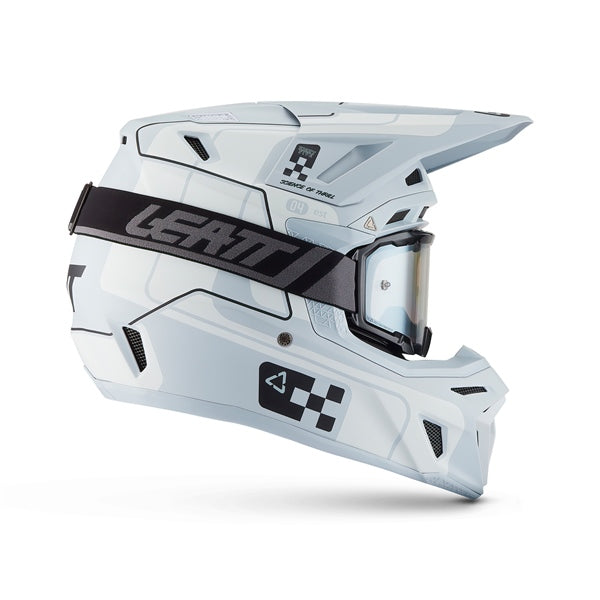 Leatt 8.5 Off-Road Helmet Kit V27 - Gray M - Driven Powersports
