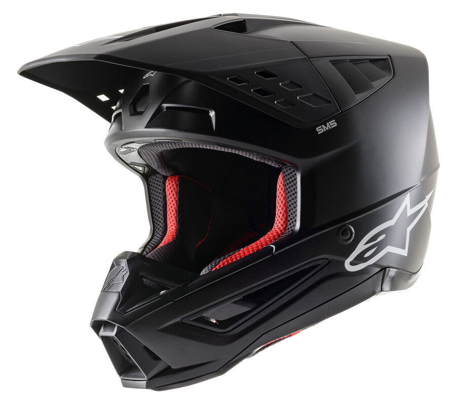 ALPINESTARS HELMET SM5 SOLID Black Other - Driven Powersports