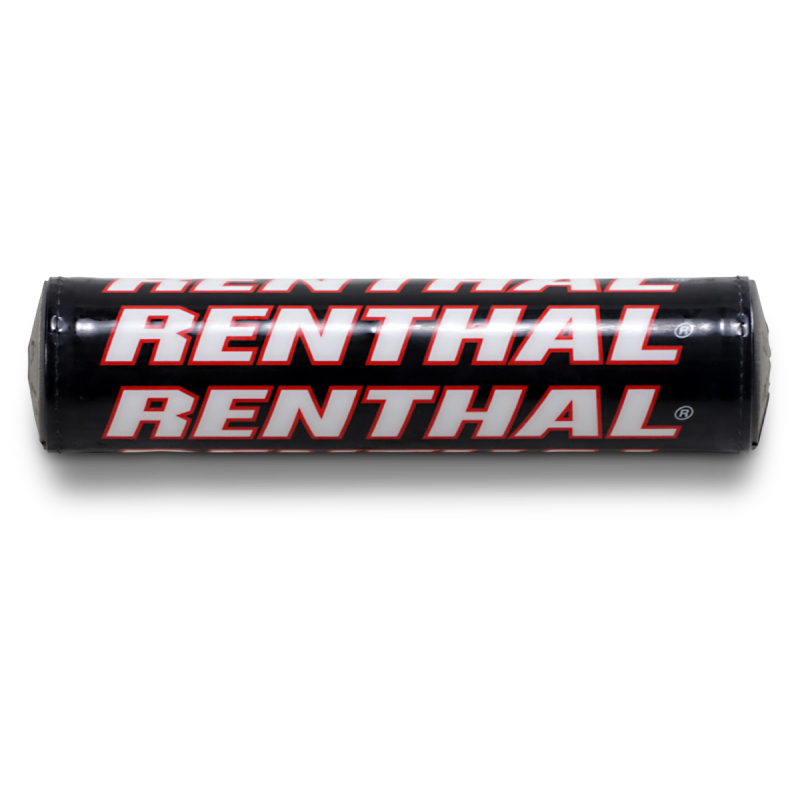 RENTHAL MINI SX BAR PAD 8.5" Black/Red Front - Driven Powersports