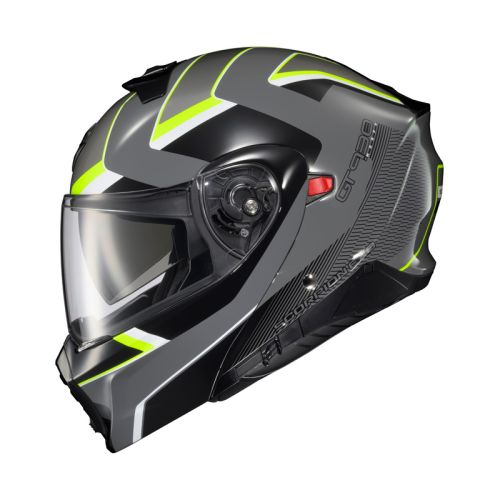 Scorpion EXO-GT930 Transformer Helmet Morph Grey/HI-VIS (S)