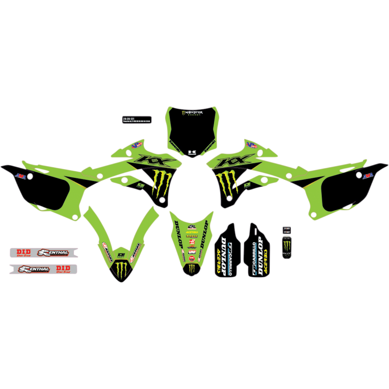 D'COR VISUALS GRAPHIC KIT 21 MEK Front - Driven Powersports