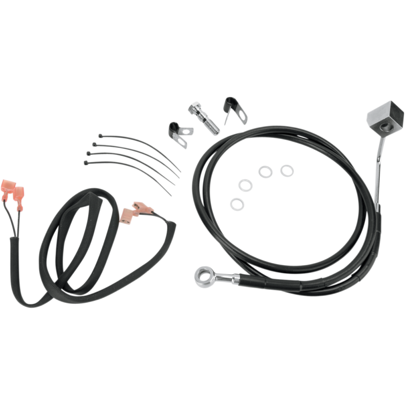 DRAG SPECIALTIES 87-99 FLSTC RR S/B BRAKE LINE KIT Other - Driven Powersports