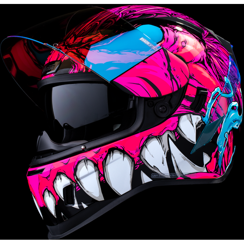 ICON HELMET AIRFORM MIPS MANIK'RR Pink Front - Driven Powersports