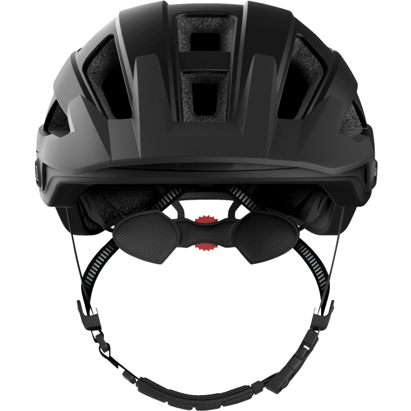 SENA M1 EVO SENA MTB HELMET Matte Black Front - Driven Powersports