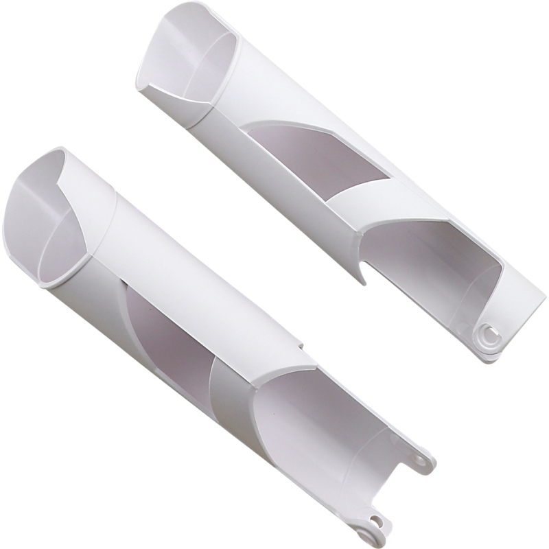 ACERBIS KTM MULTIIFT LOWER FORK COVER SET White Front - Driven Powersports