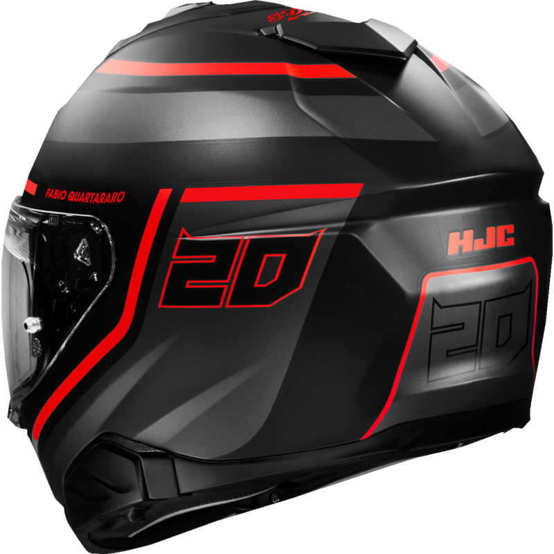 HJC i71 FQ20 REPLICA Back - Driven Powersports