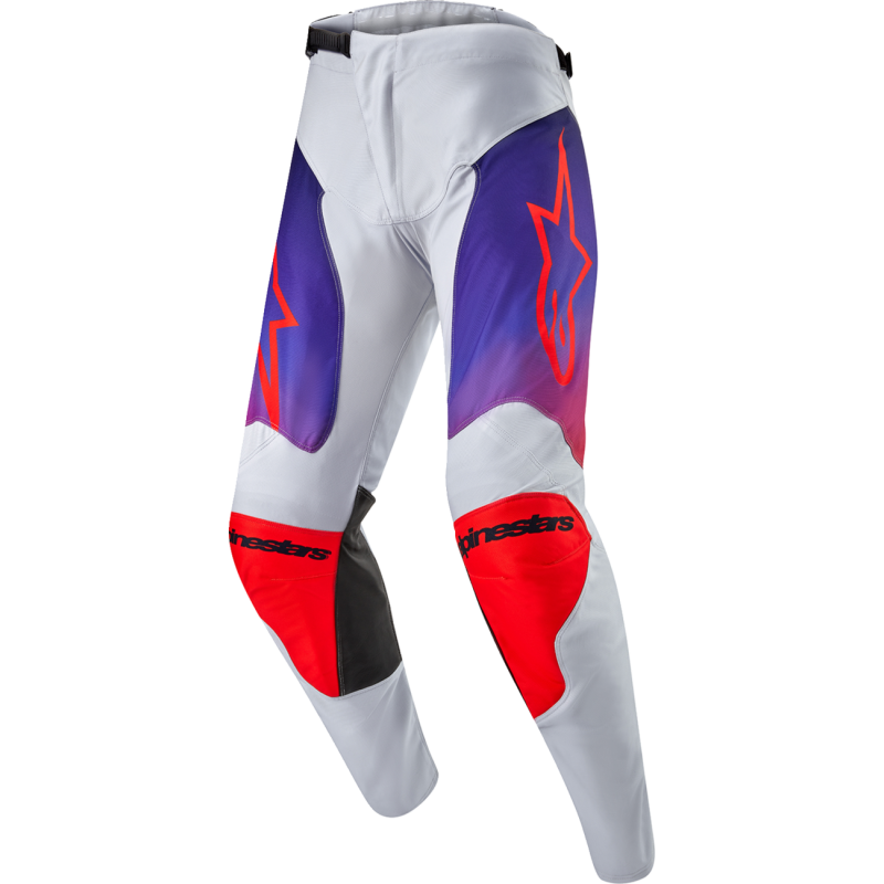 ALPINESTARS PANT RAC-HOEN Gray/Orange/Black Front - Driven Powersports