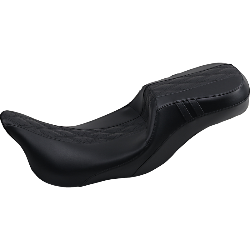 LE PERA SEAT OCAST 2UP DLL FLH 08 + (ALL BUT TRIKES) Black Front - Driven Powersports