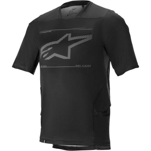 THOR JERSEY DROP 6.0 S/S Black Front - Driven Powersports