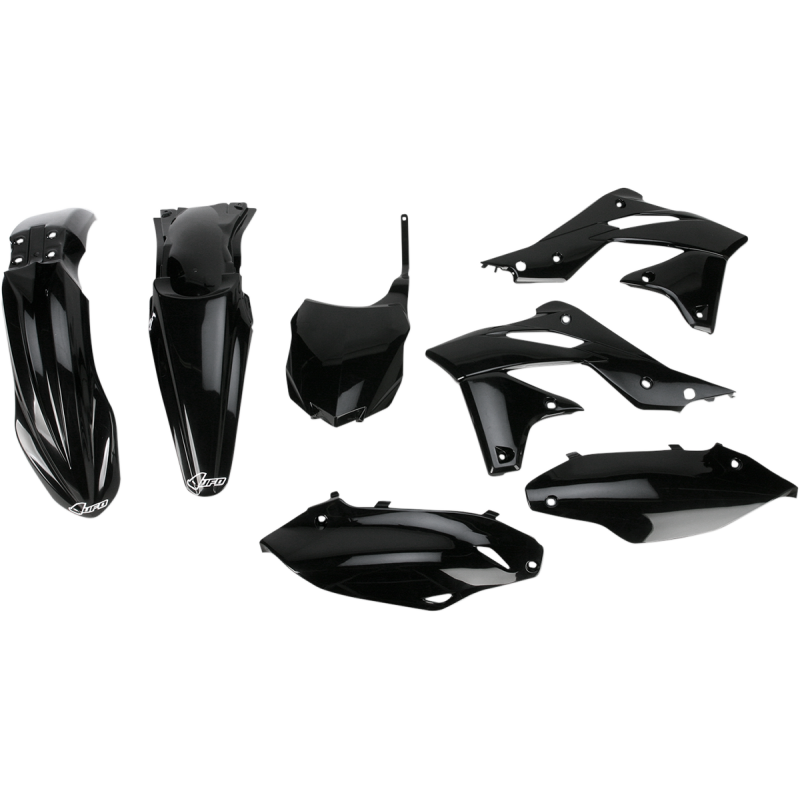 UFO BODY KIT KXF250 2013 Black 3/4 Front - Driven Powersports