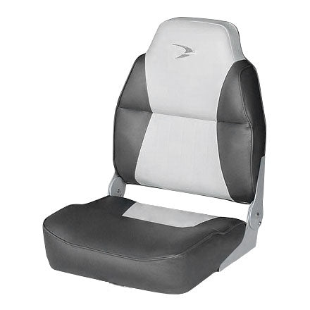 WISE DELUXE HIGH-BACK SEAT-GRAY/CHARCOAL (8WD640PLS-664) - Driven Powersports