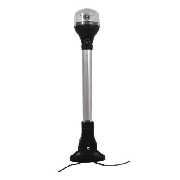 Attwood All Around Navigation Light, Vertical Mount with 20” Pole - Driven Powersports