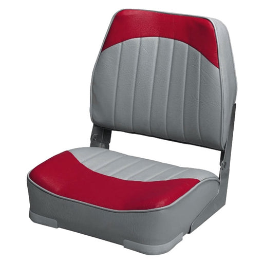 WISE "SEAT, FOLD DOWN, GRAY/RED" (8WD734PLS-661) - Driven Powersports