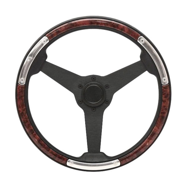 Uflex GRIP BURL W/3SPOKE EQUID Black - Driven Powersports