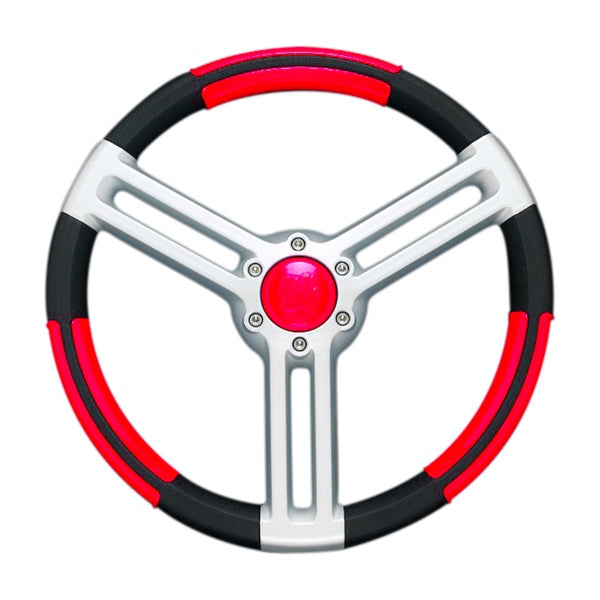 Uflex GRIP 13.8" POLY BK & INSERT Red - Driven Powersports