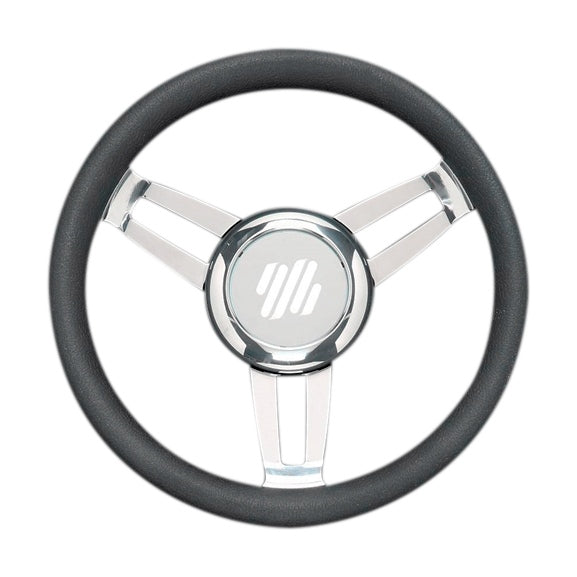 Uflex GRIP 13.8" BK POLY & HUB Charcoal - Driven Powersports