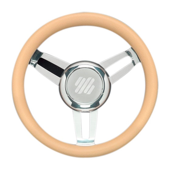 Uflex GRIP 13.8" CREAM POLY & HUB Charcoal - Driven Powersports