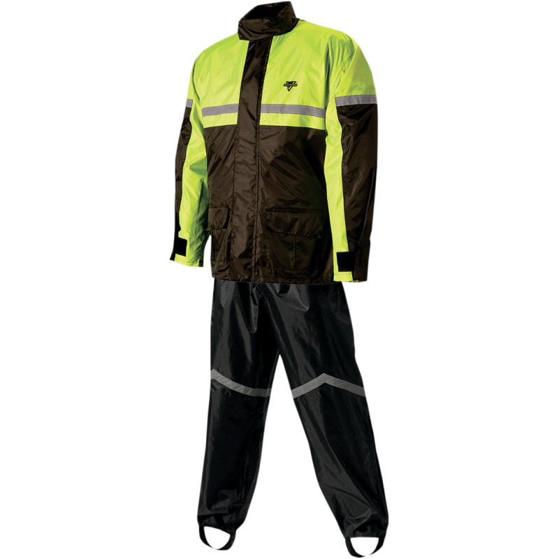 NELSON-RIGG NELSON RIGG STORMRIDER MOTORCYCLE RAIN SUIT High-Visibility Yellow Front - Driven Powersports
