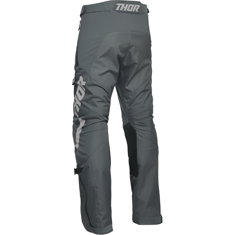 THOR PANT TERRAIN OTB Charcoal Back - Driven Powersports